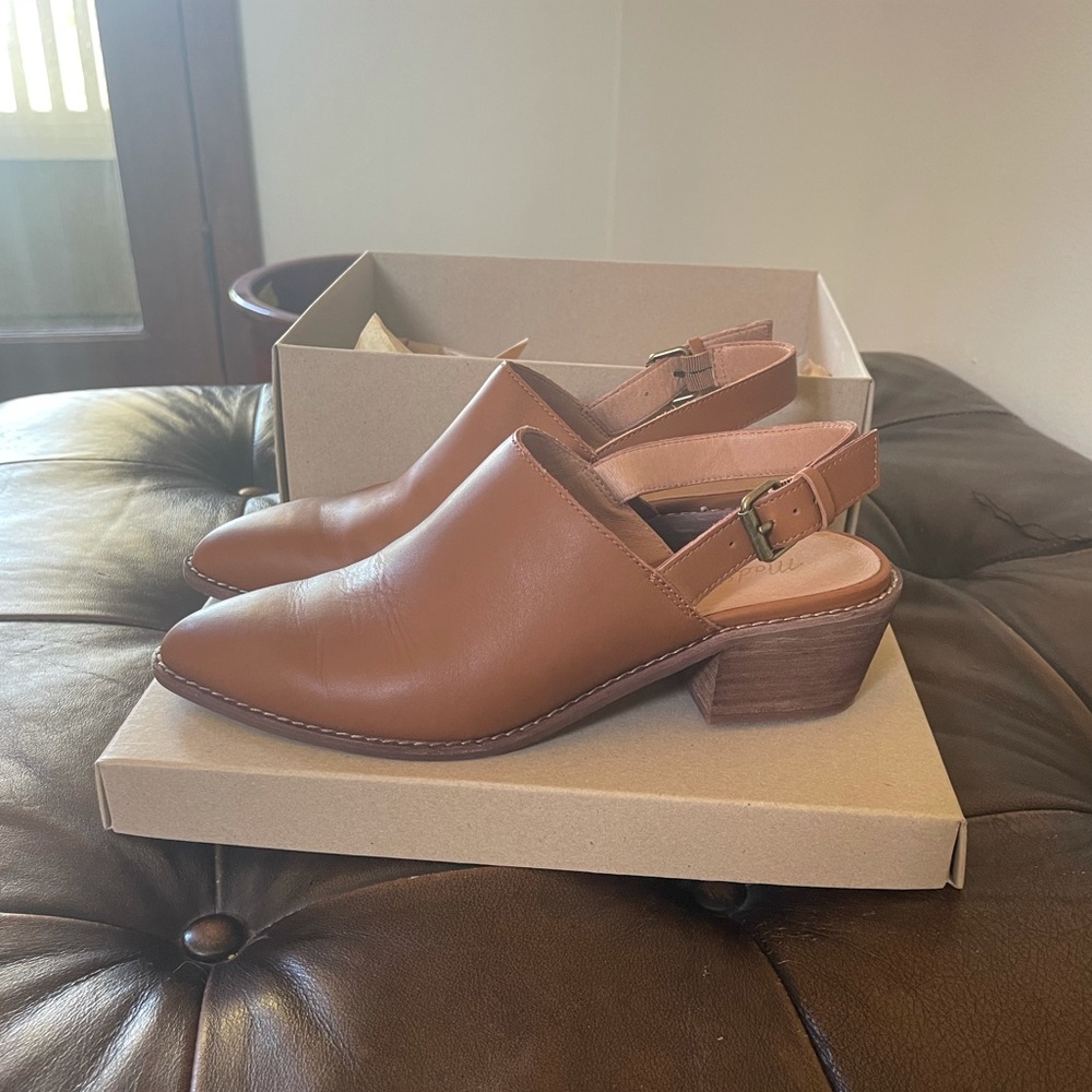 Madewell Sling Back Mules